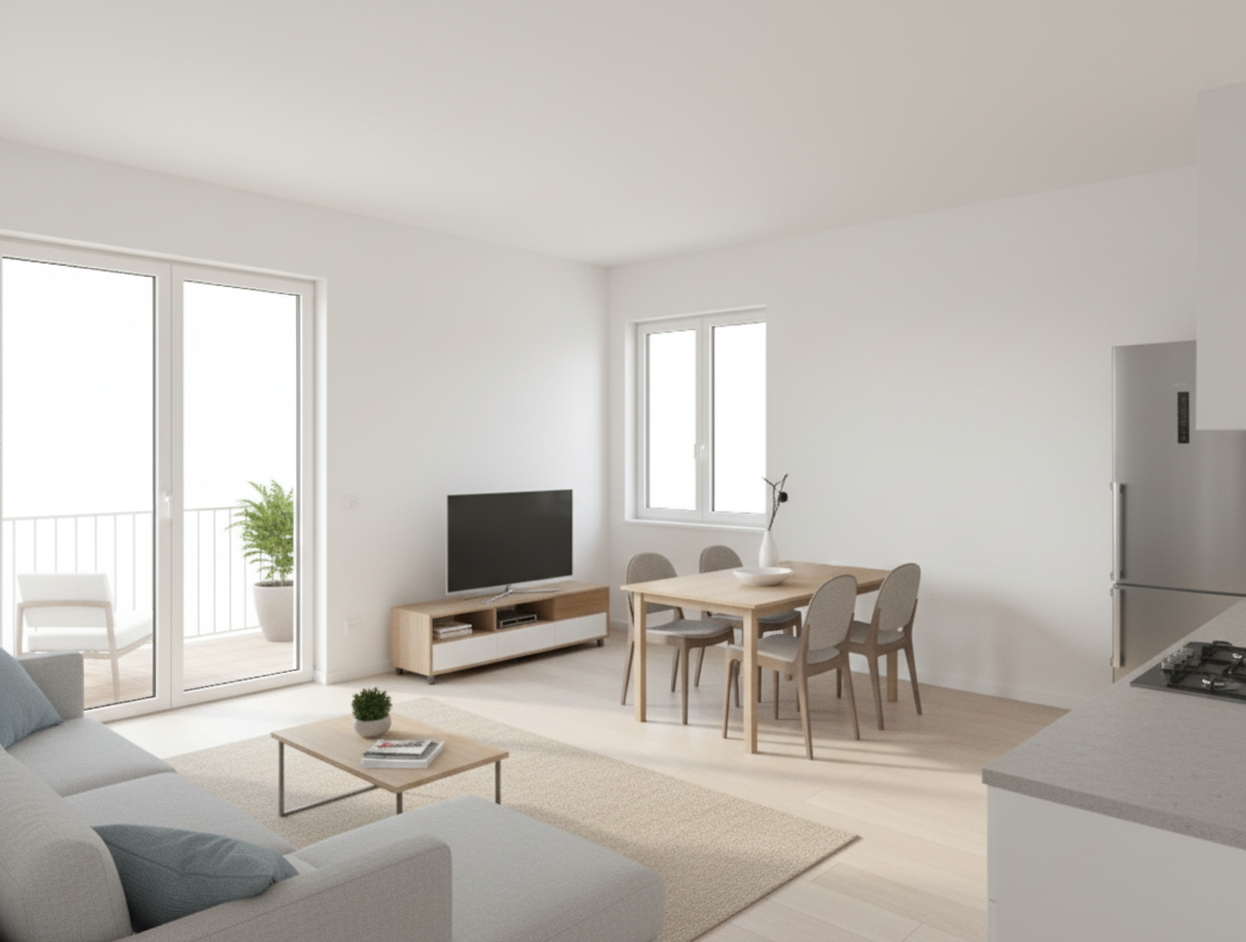 CAREGGI - 3 VANI RISTRUTTURATO CON LOGGIA - CLASSE A